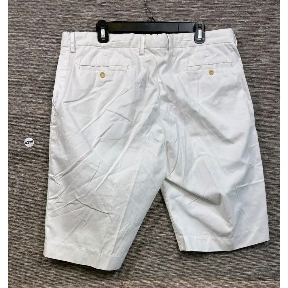 Polo Ralph Lauren Bermuda Shorts Mens Sz 38 White Classic Fit 12